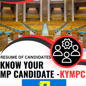 Know your MP Candidates - 19th April 2024 (Phase 1)